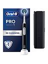 Image thumbnail 1 of 7 of Oral-B Pro 1 Cross Action Black (+Travel Case)