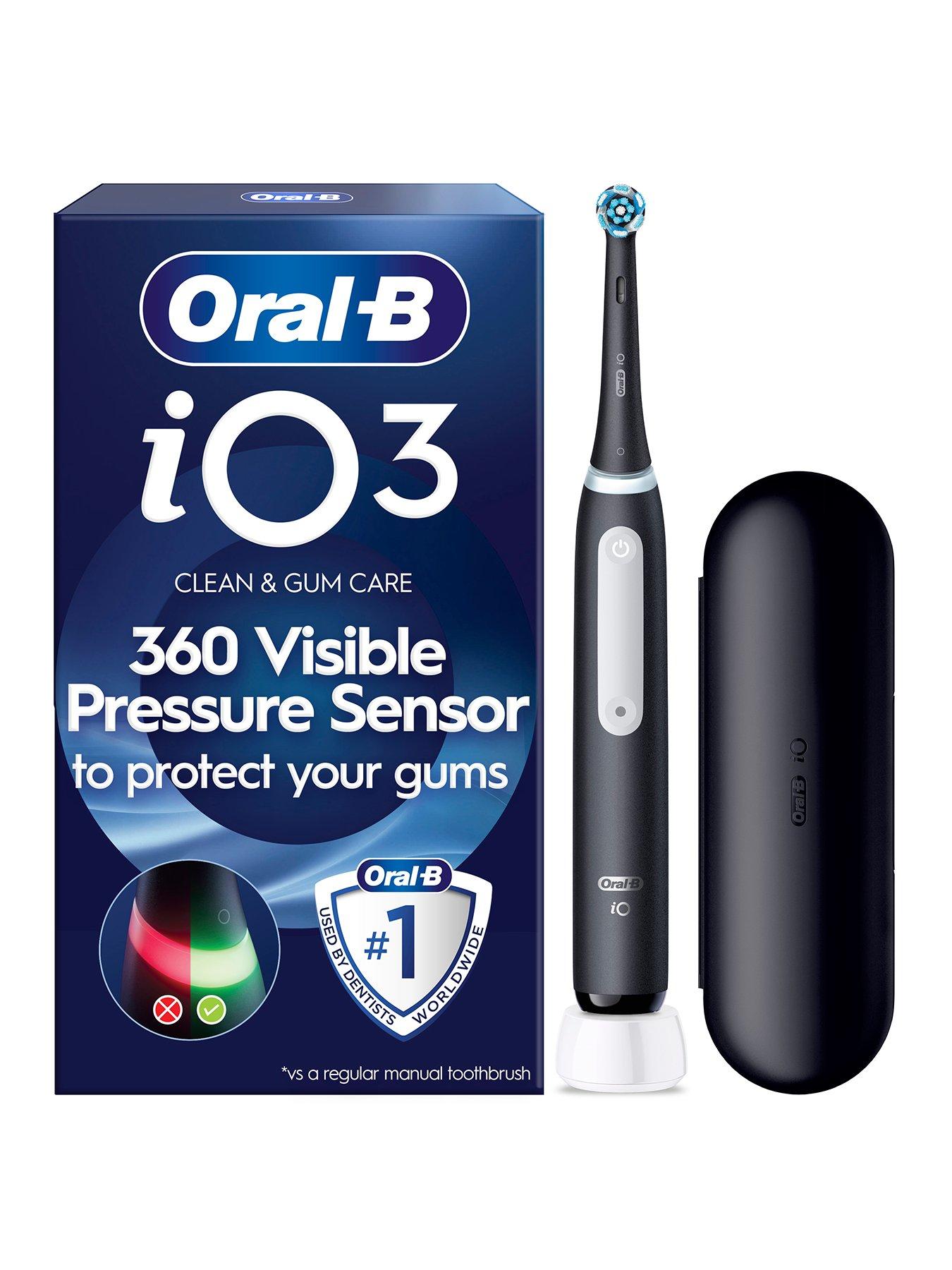 Image 1 of 7 of Oral-B iO3 Matt Black Electric Toothbrush