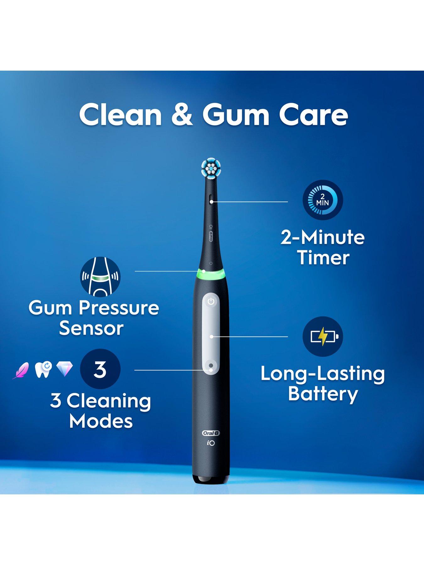 Image 3 of 7 of Oral-B iO3 Matt Black Electric Toothbrush
