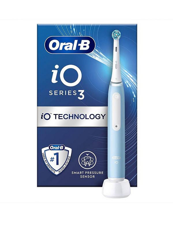 Image 1 of 6 of Oral-B iO3 Ice Blue