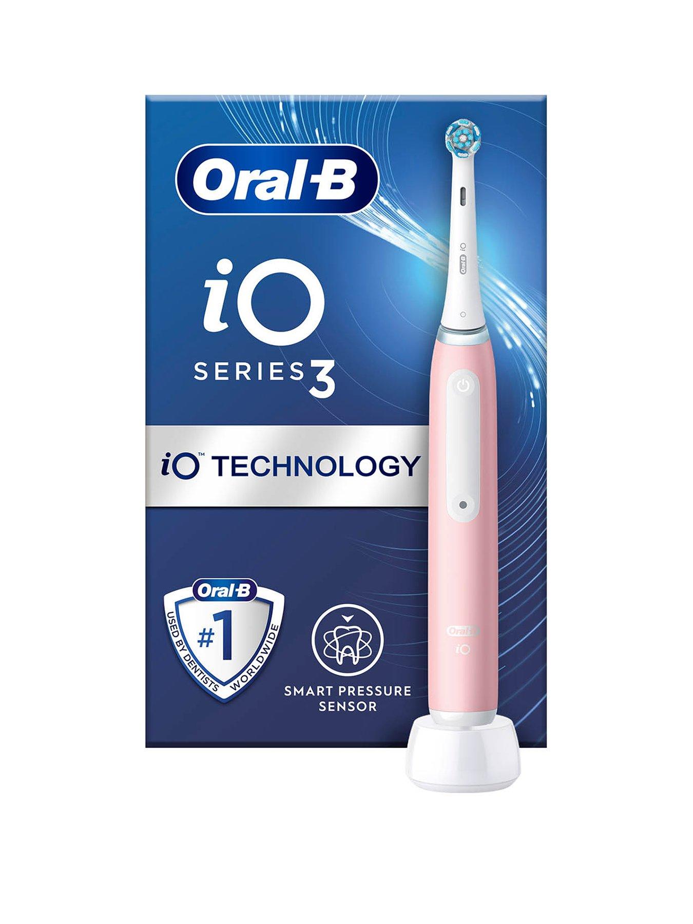 Oral-B iO3 Blush Pink Electric Toothbrush