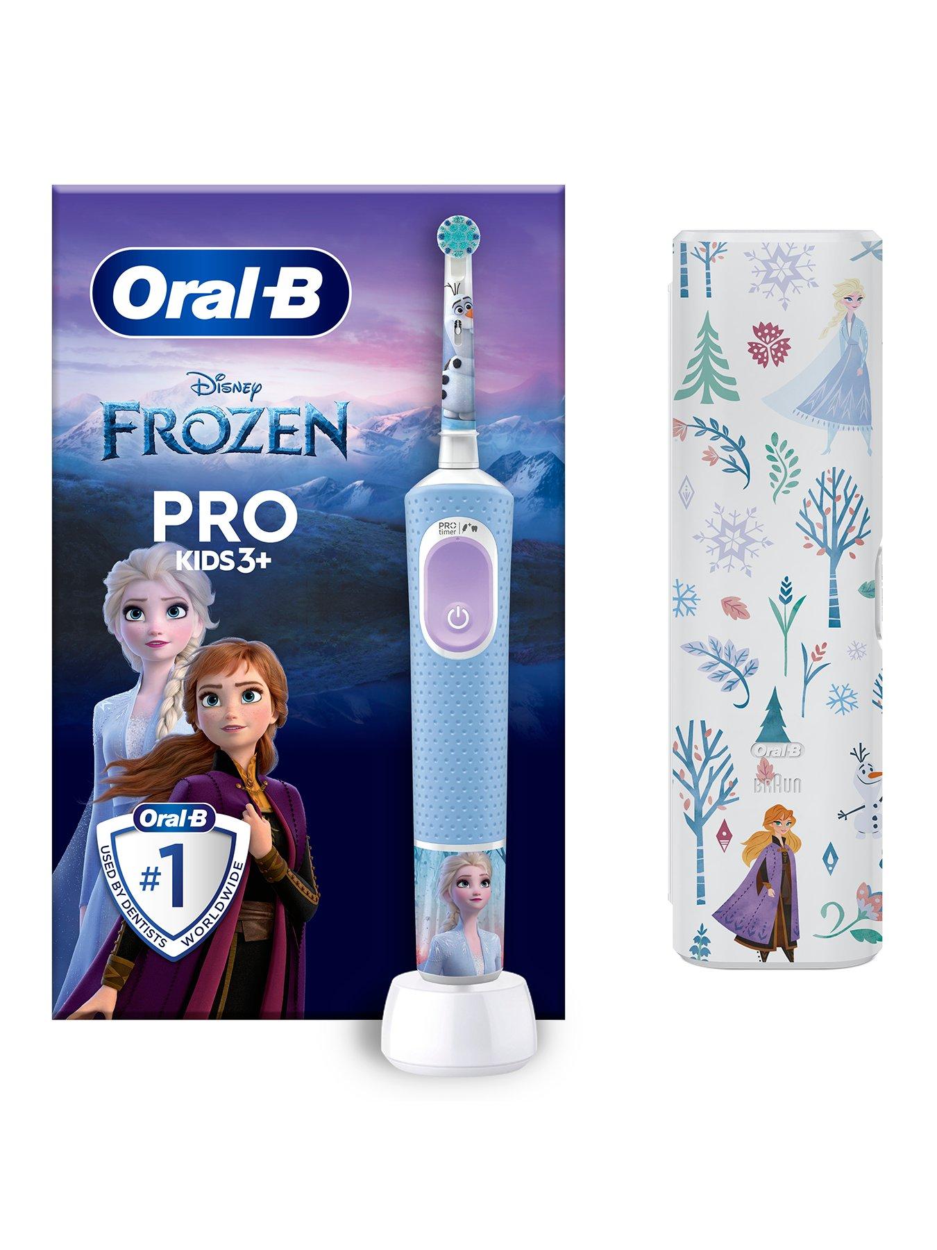 Oral-B Pro Kids Frozen Electric Toothbrush + Travel Case