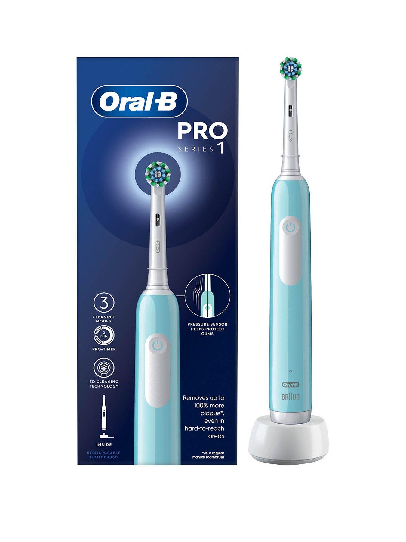 Oral-B Pro 1 Cross Action Blue | very.co.uk