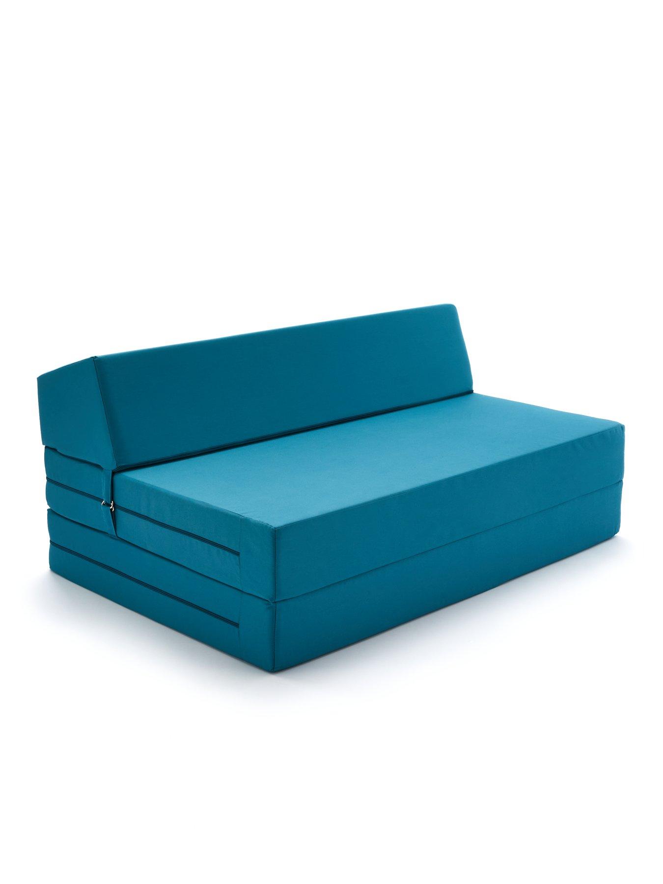 Teal discount chair bed