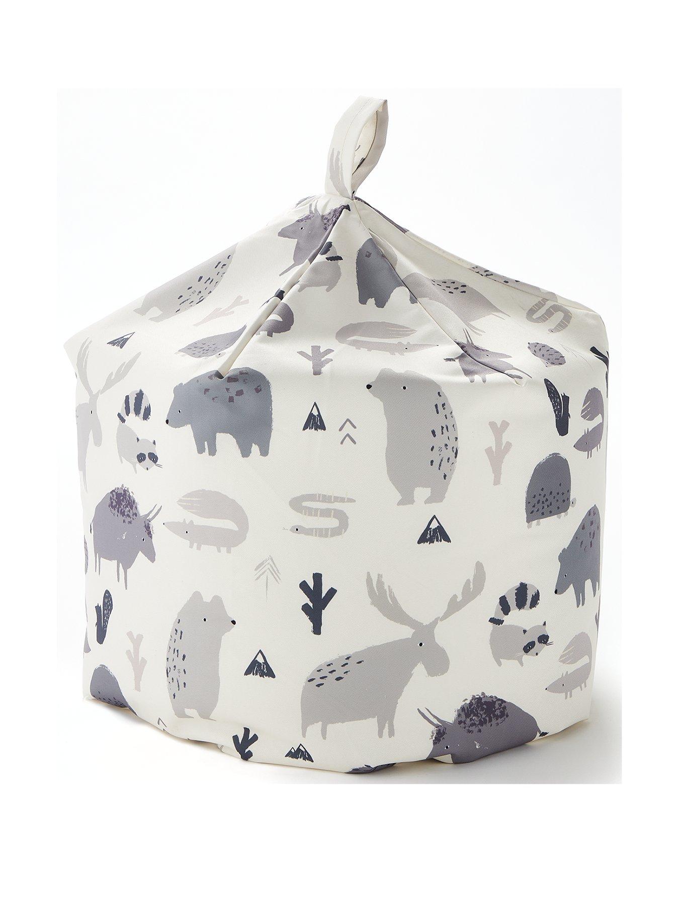 kaikoo-kids-grey-animal-bear-beanbag