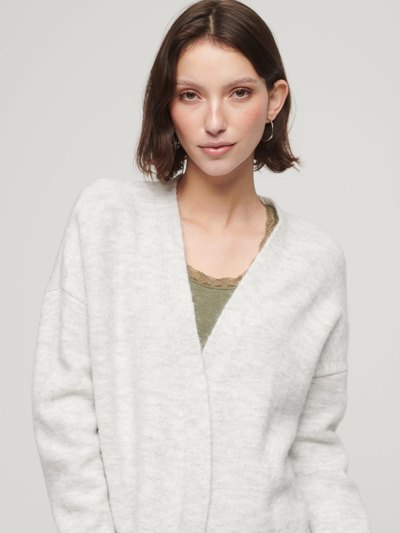 Essential Supersoft Cardigan Grey