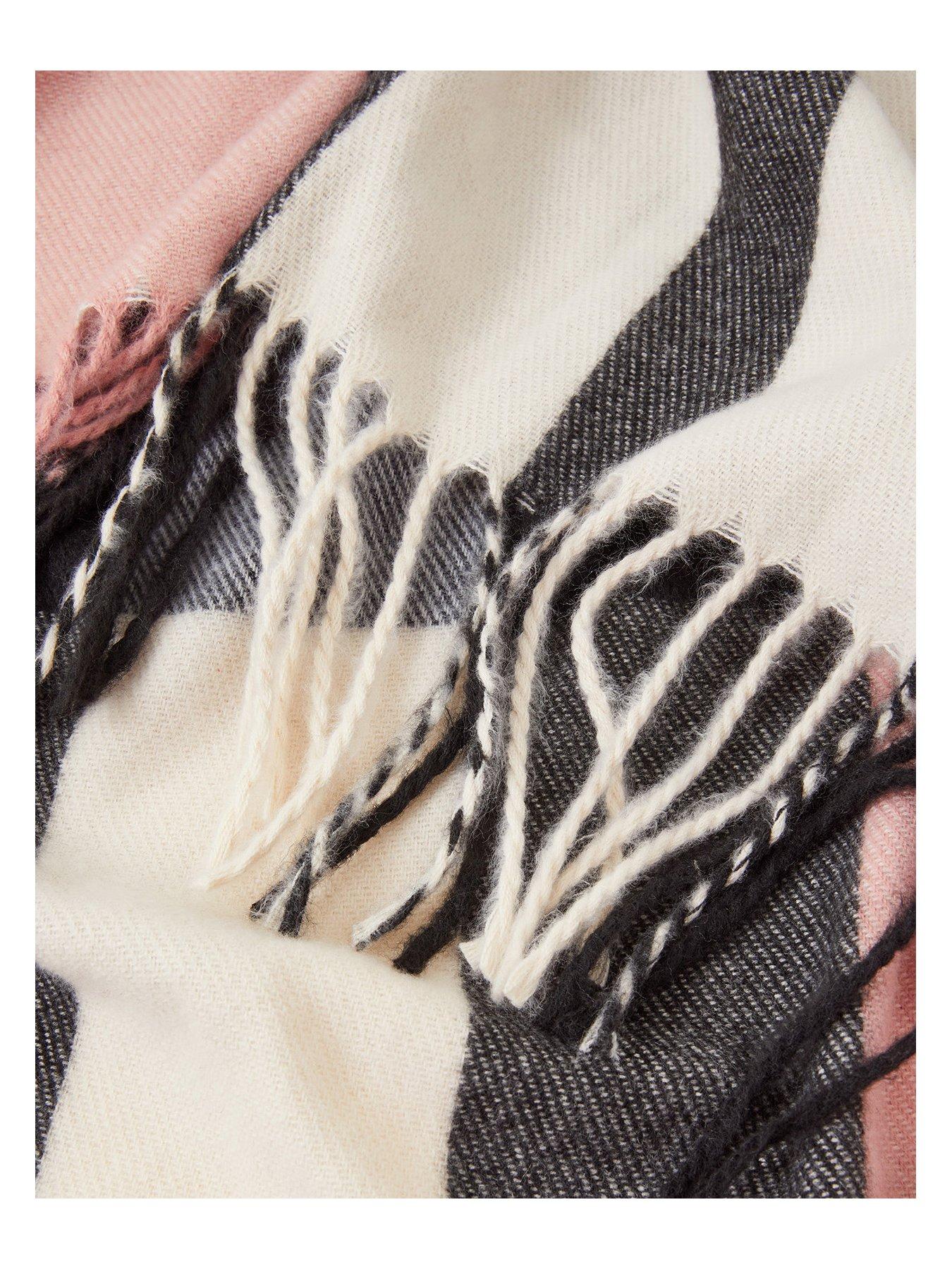 Image 3 of 3 of Accessorize Florence Check Blanket