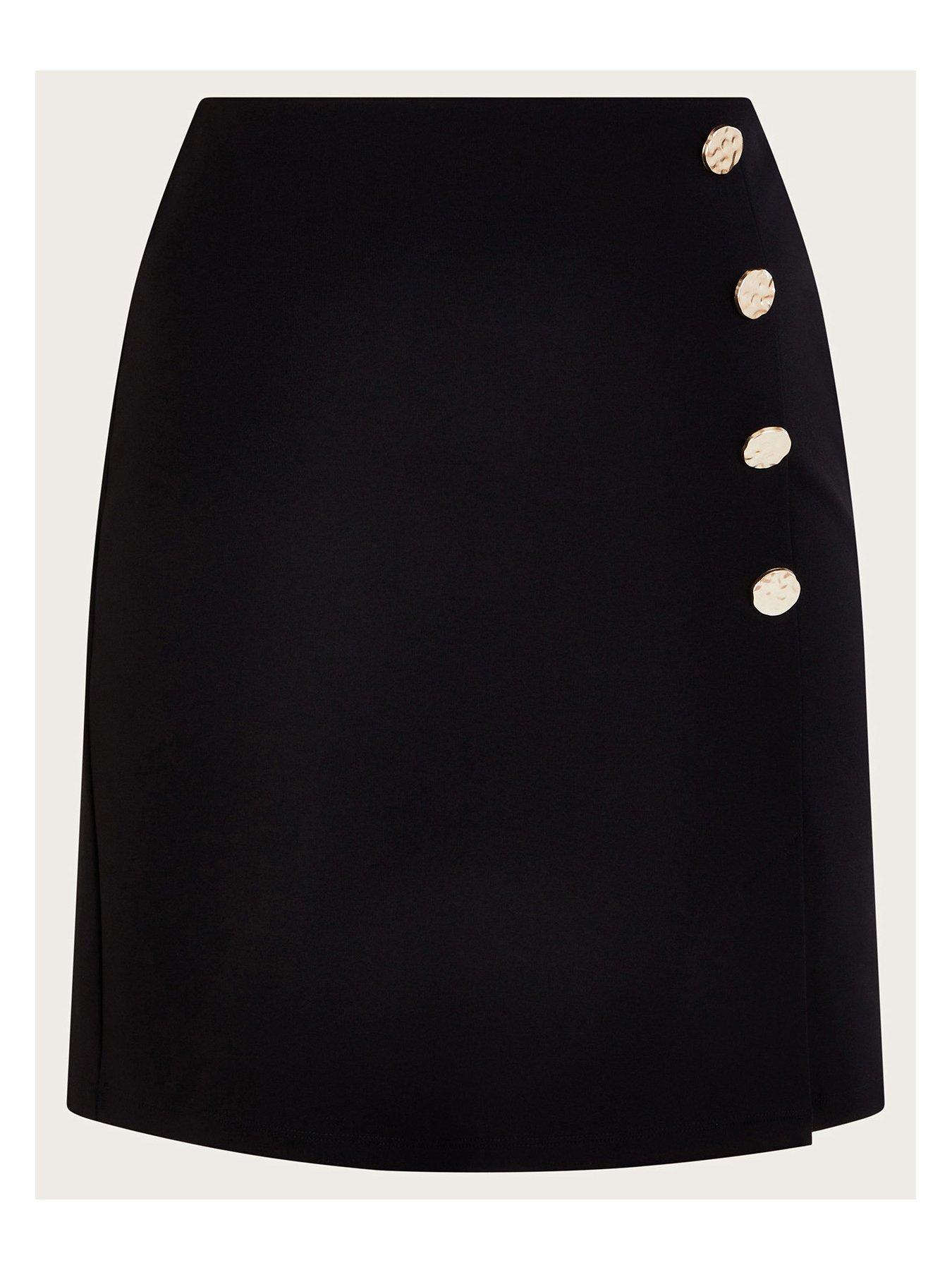 Monsoon Rita Ponte Wrap Skirt | Very.co.uk