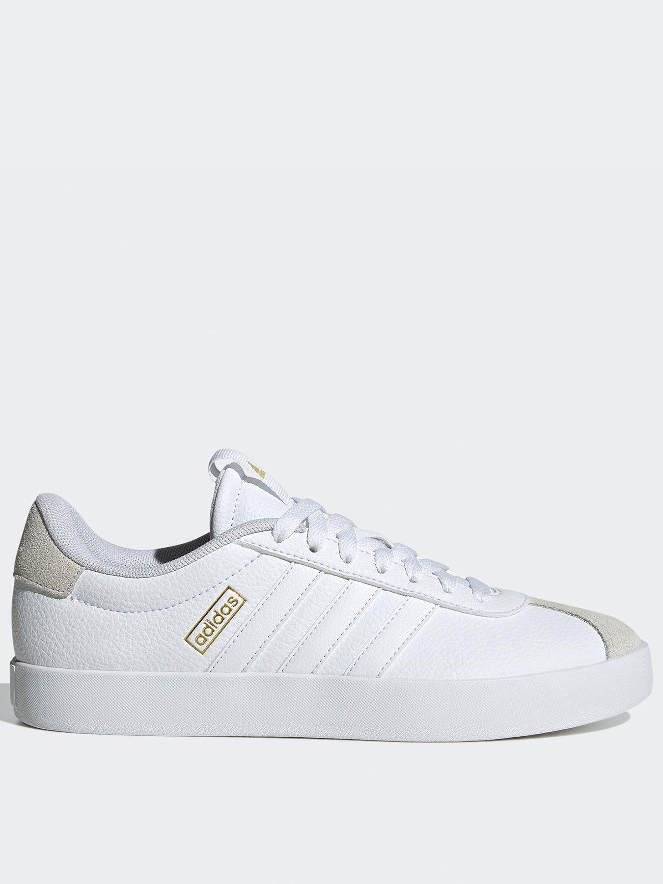 Image 1 of 7 of adidas Sportswear Womens VL Court 3.0 Trainers - White/Grey