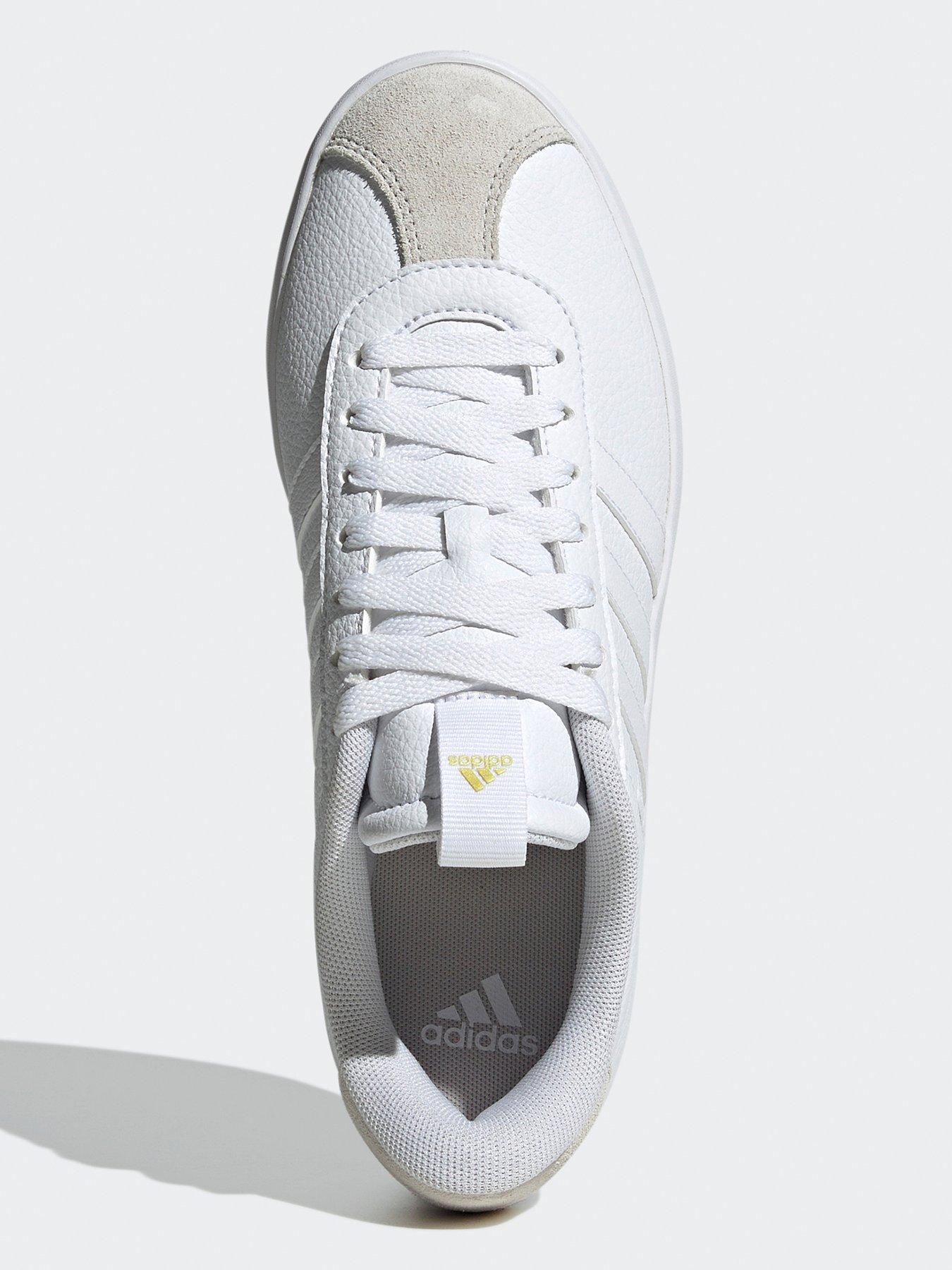 Image 5 of 8 of adidas Sportswear Womens VL Court 3.0 Trainers - White/Grey