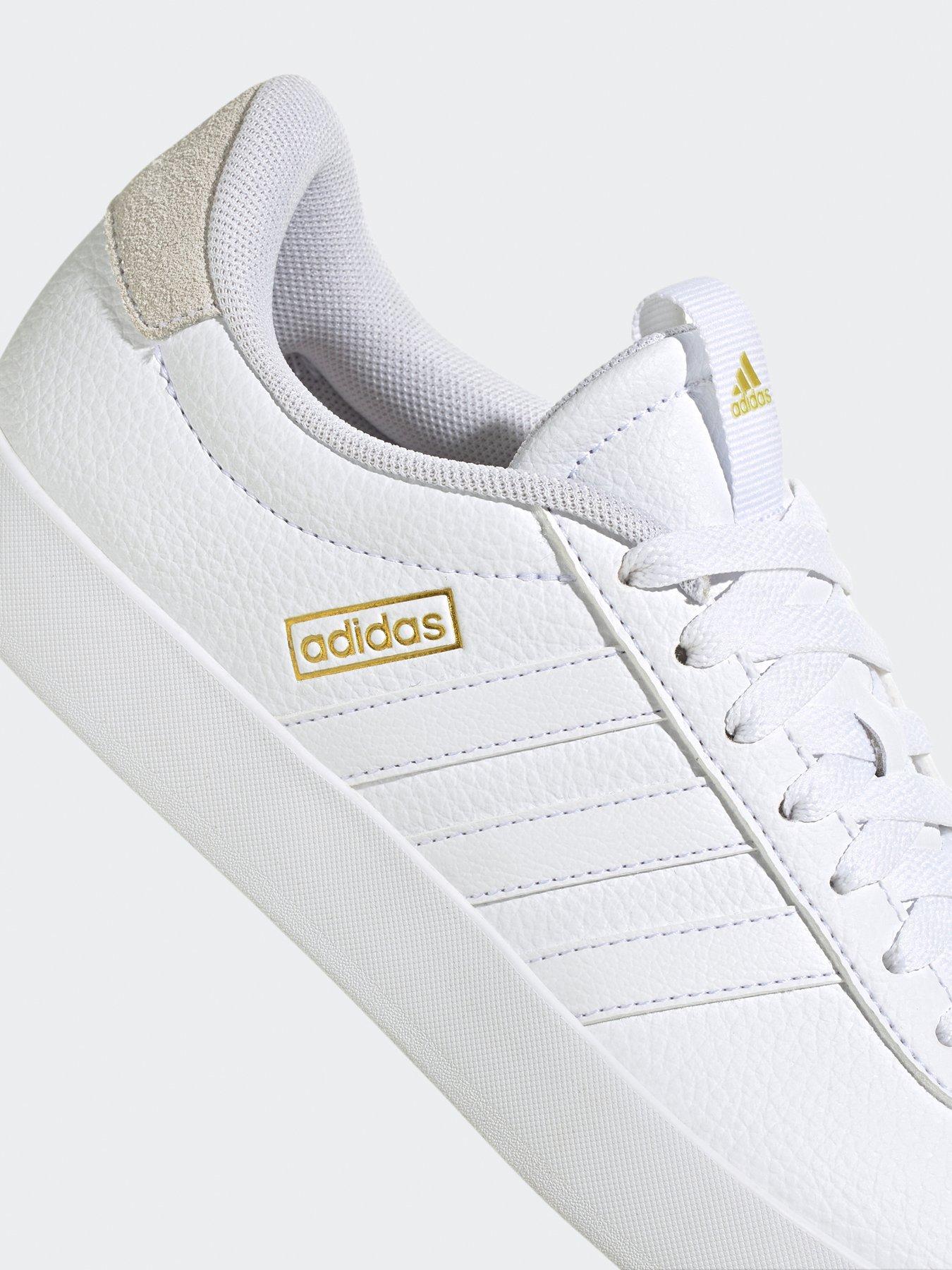 Image 7 of 8 of adidas Sportswear Womens VL Court 3.0 Trainers - White/Grey