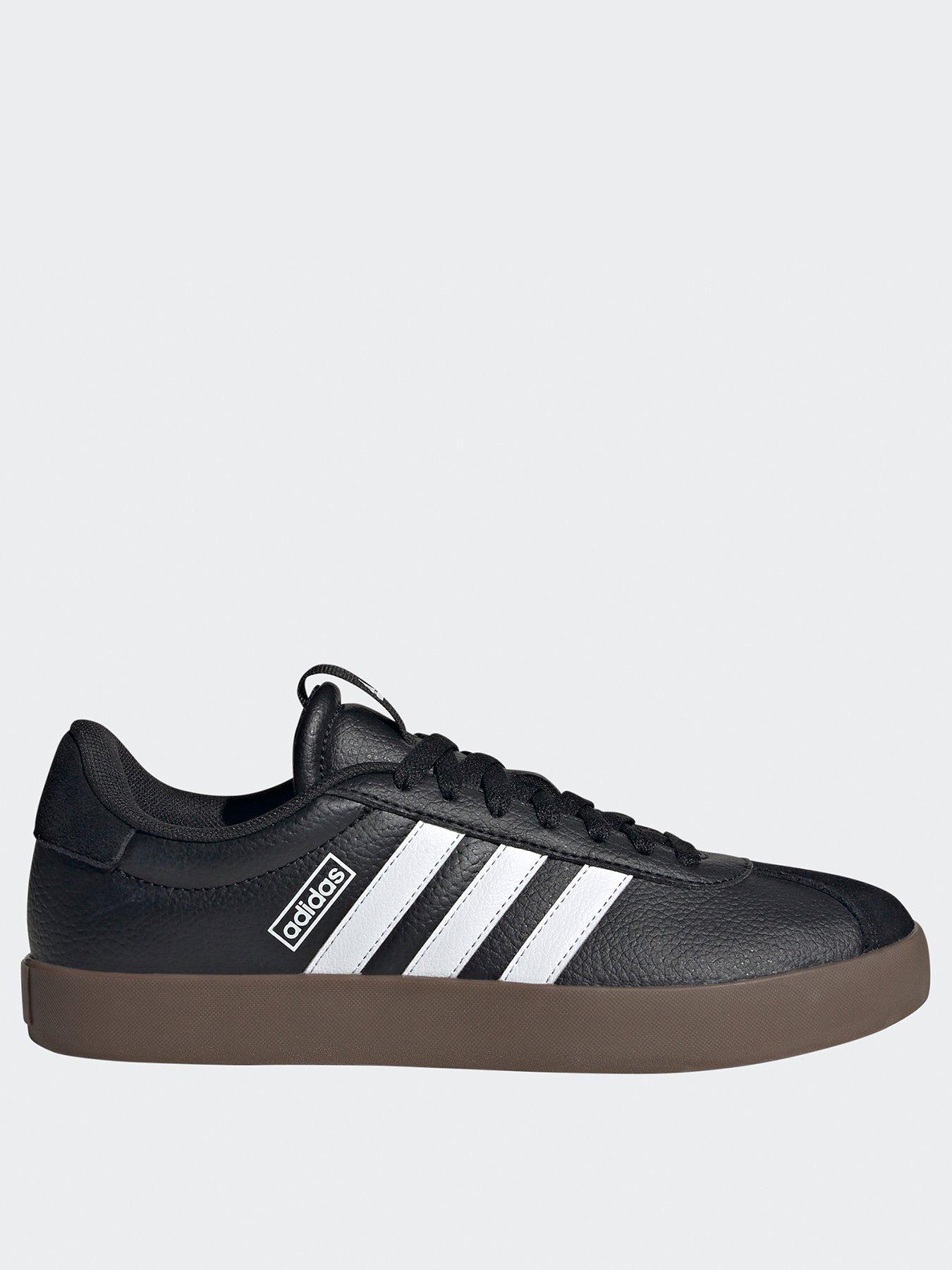 Image 2 of 8 of adidas Sportswear Womens VL Court 3.0 Trainers - Black/White