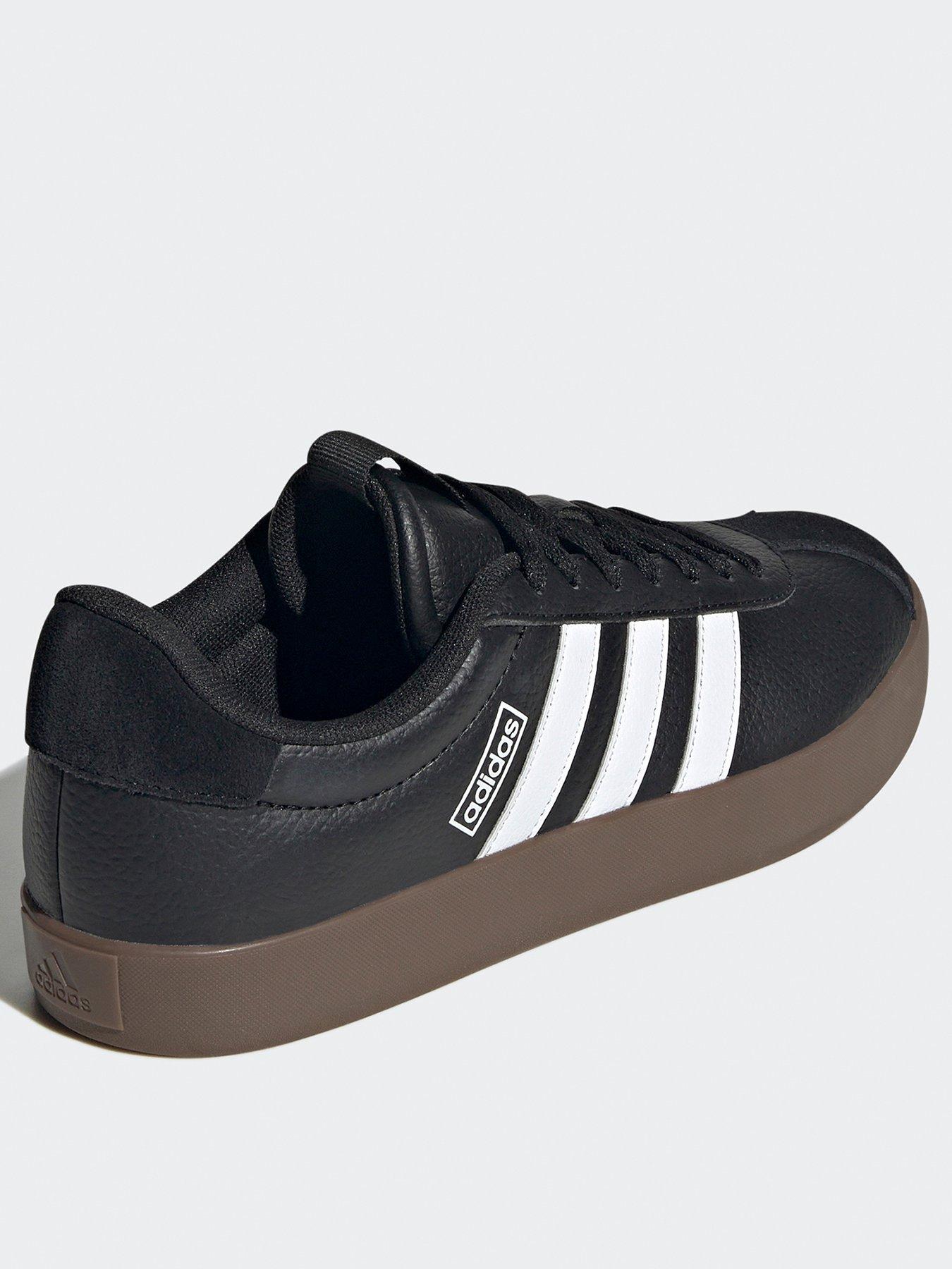 Image 3 of 8 of adidas Sportswear Womens VL Court 3.0 Trainers - Black/White