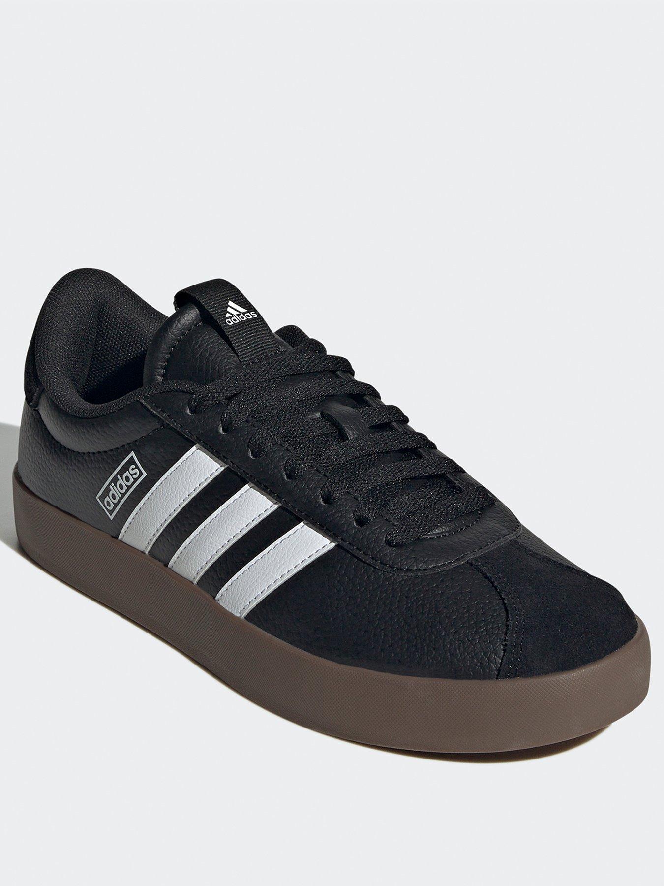 Image 2 of 7 of adidas Sportswear Womens VL Court 3.0 Trainers - Black/White