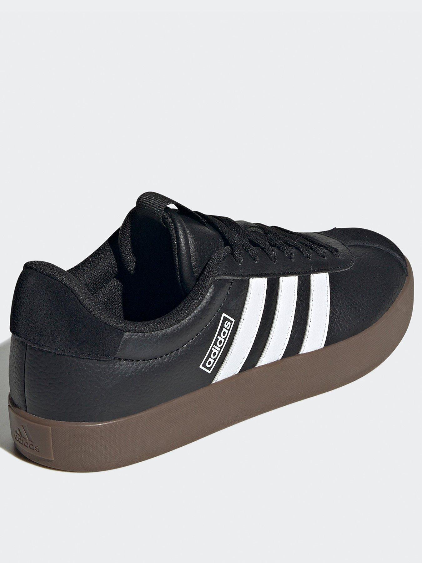 Image 3 of 7 of adidas Sportswear Womens VL Court 3.0 Trainers - Black/White