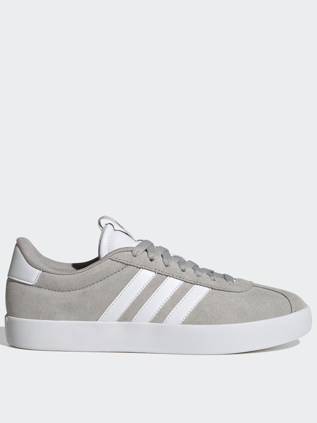 undefined Womens VL Court 3.0 Trainers - Grey/White