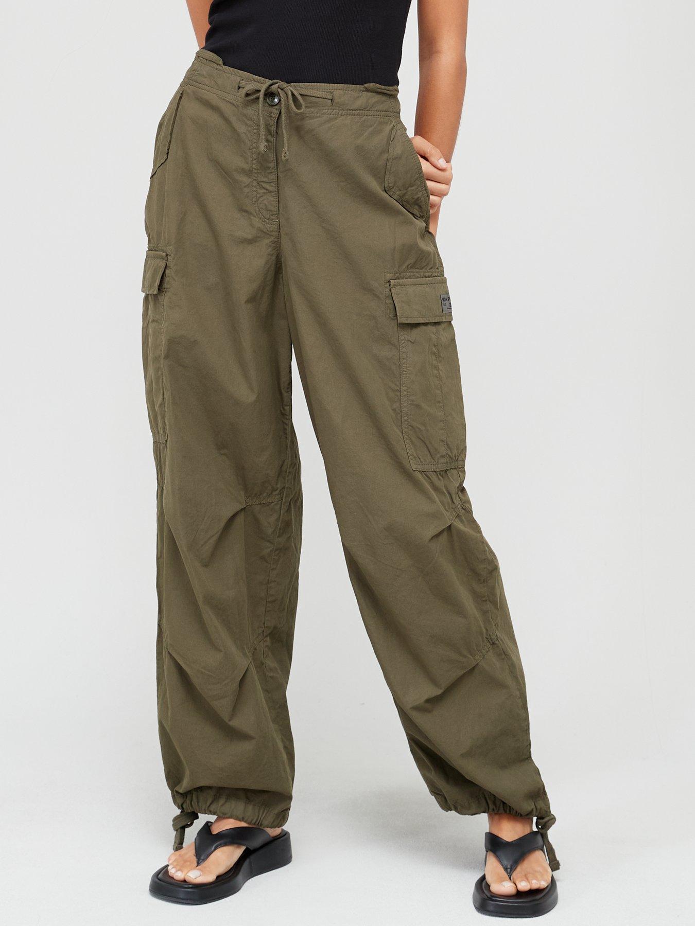 Superdry Parachute Grip Pants - Green