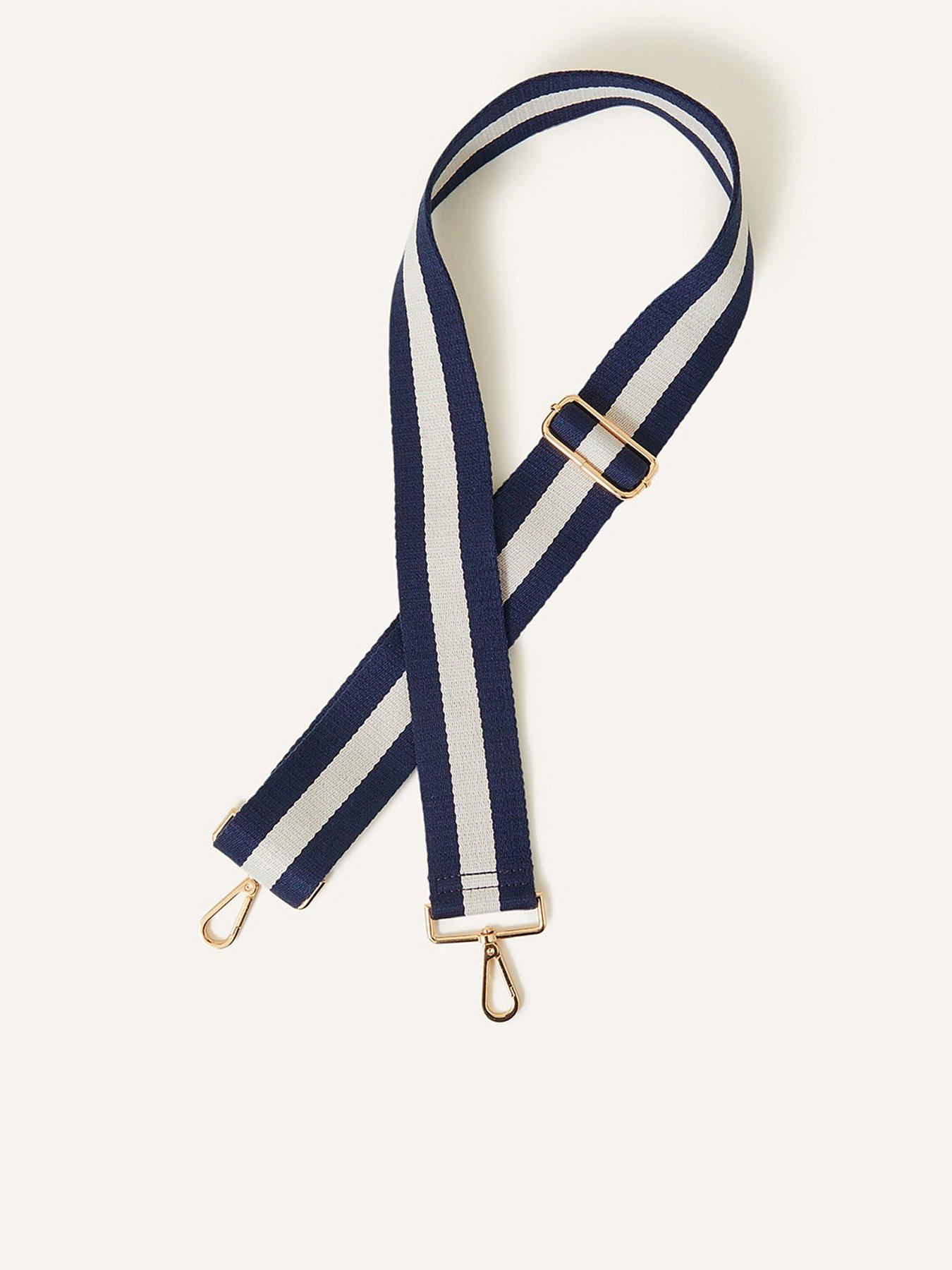 Accessorize Stripe Webbing Bag Strap Very