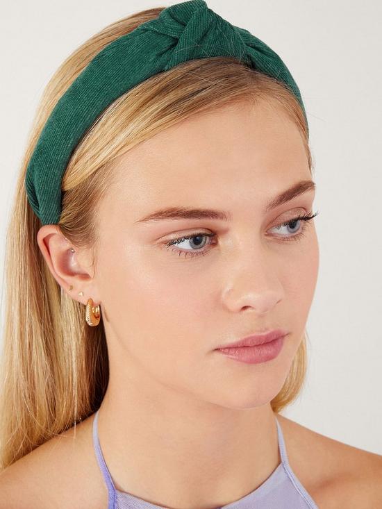 stillFront image of accessorize-cord-knotted-headband