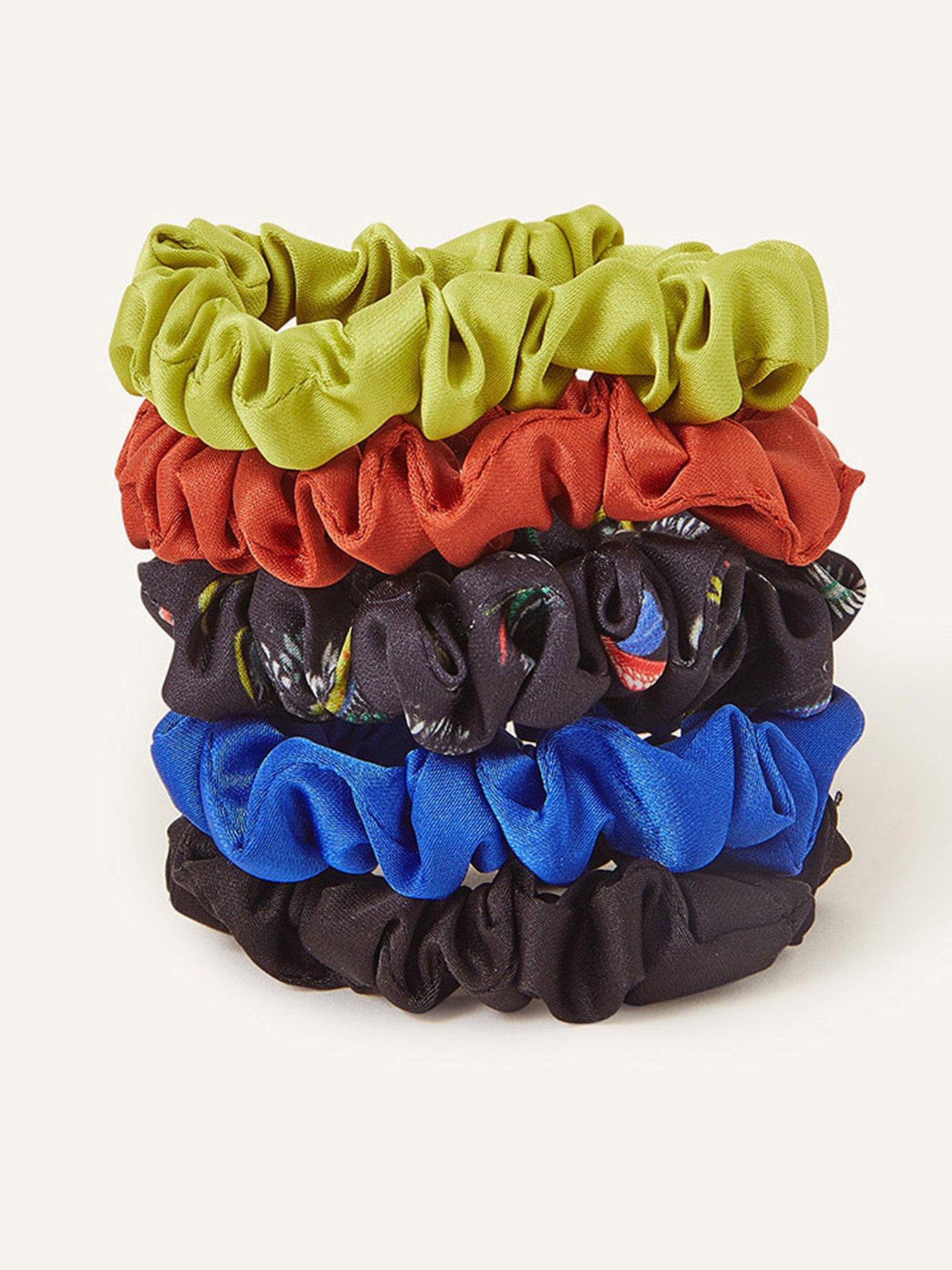 accessorize-5-x-satin-skinny-paisley-scrunchies