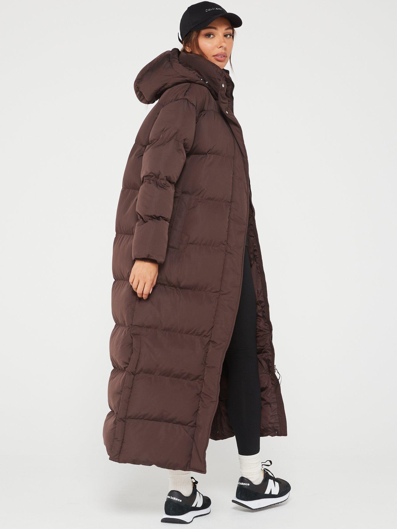 Superdry Hooded Maxi Puffer Coat - Women's