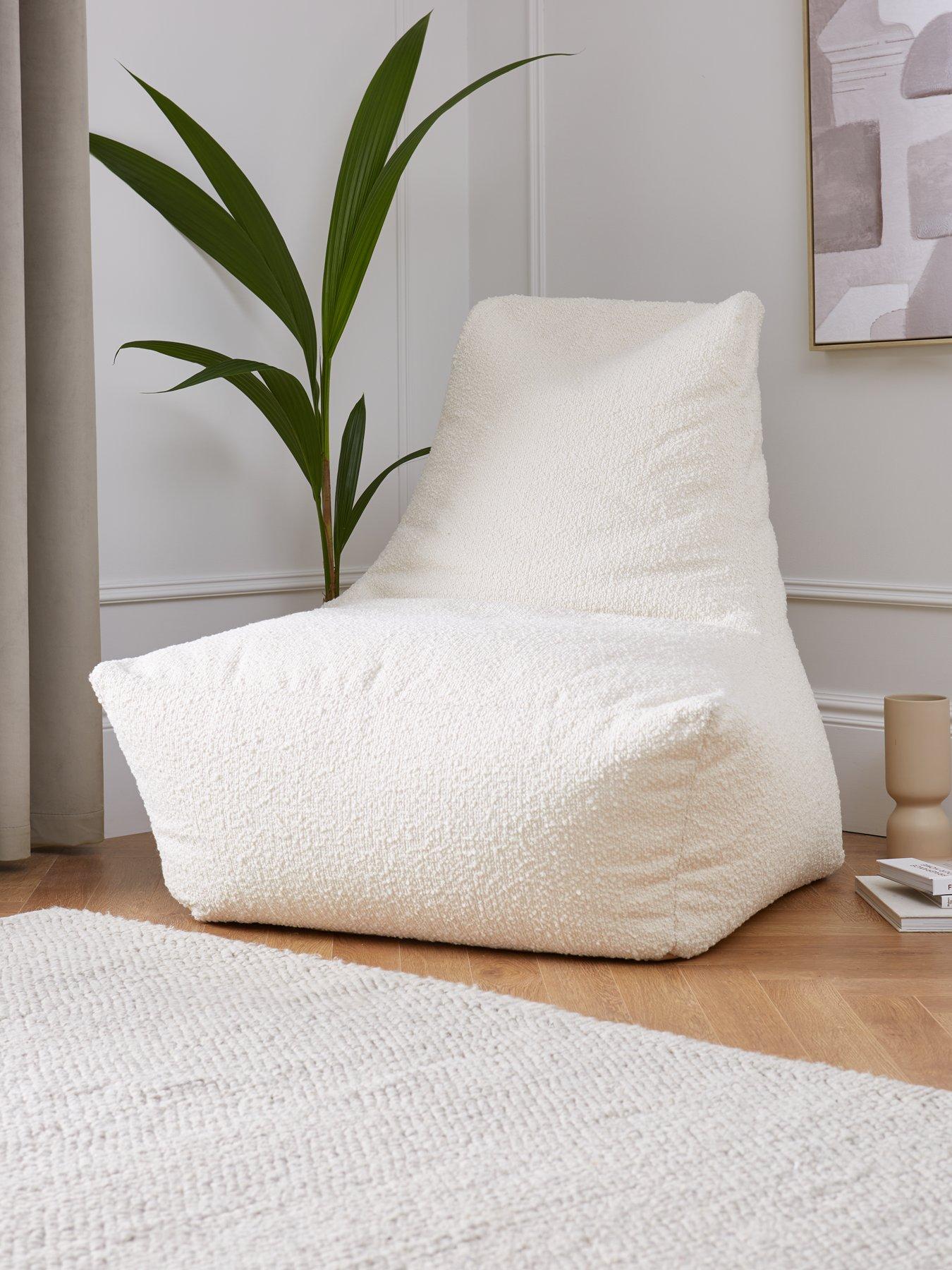 Product photograph of Kaikoo Boucle Chair from very.co.uk