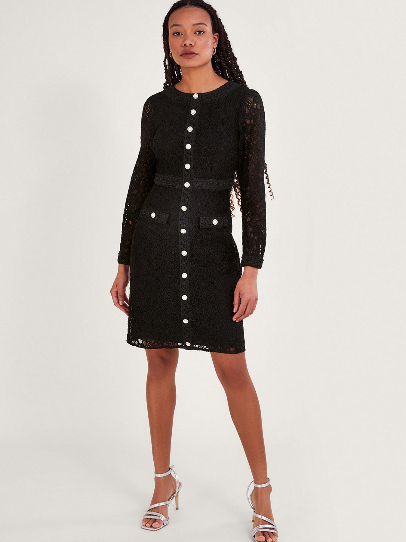 Lace shift dress clearance uk