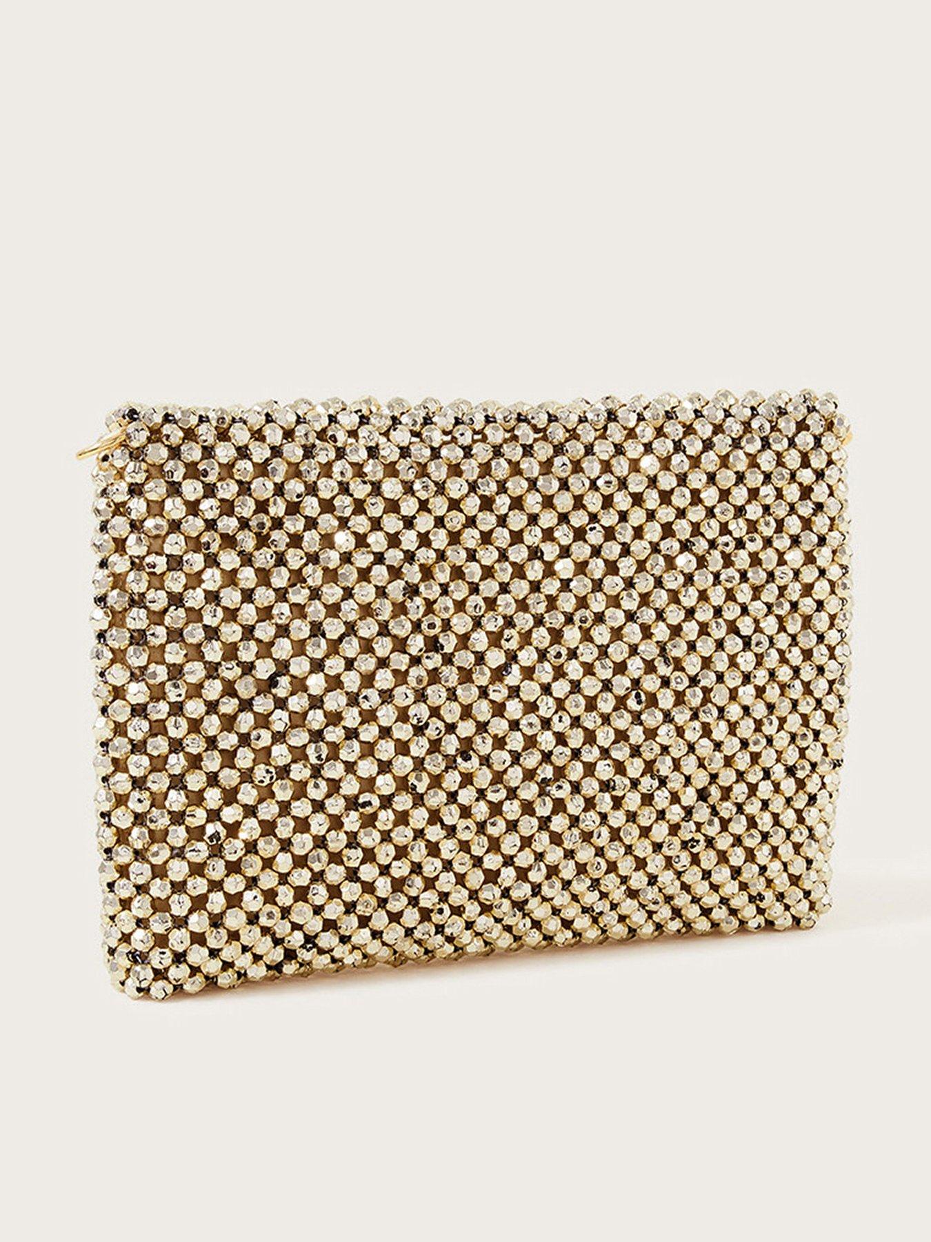 Beaded clutch hot sale bag uk