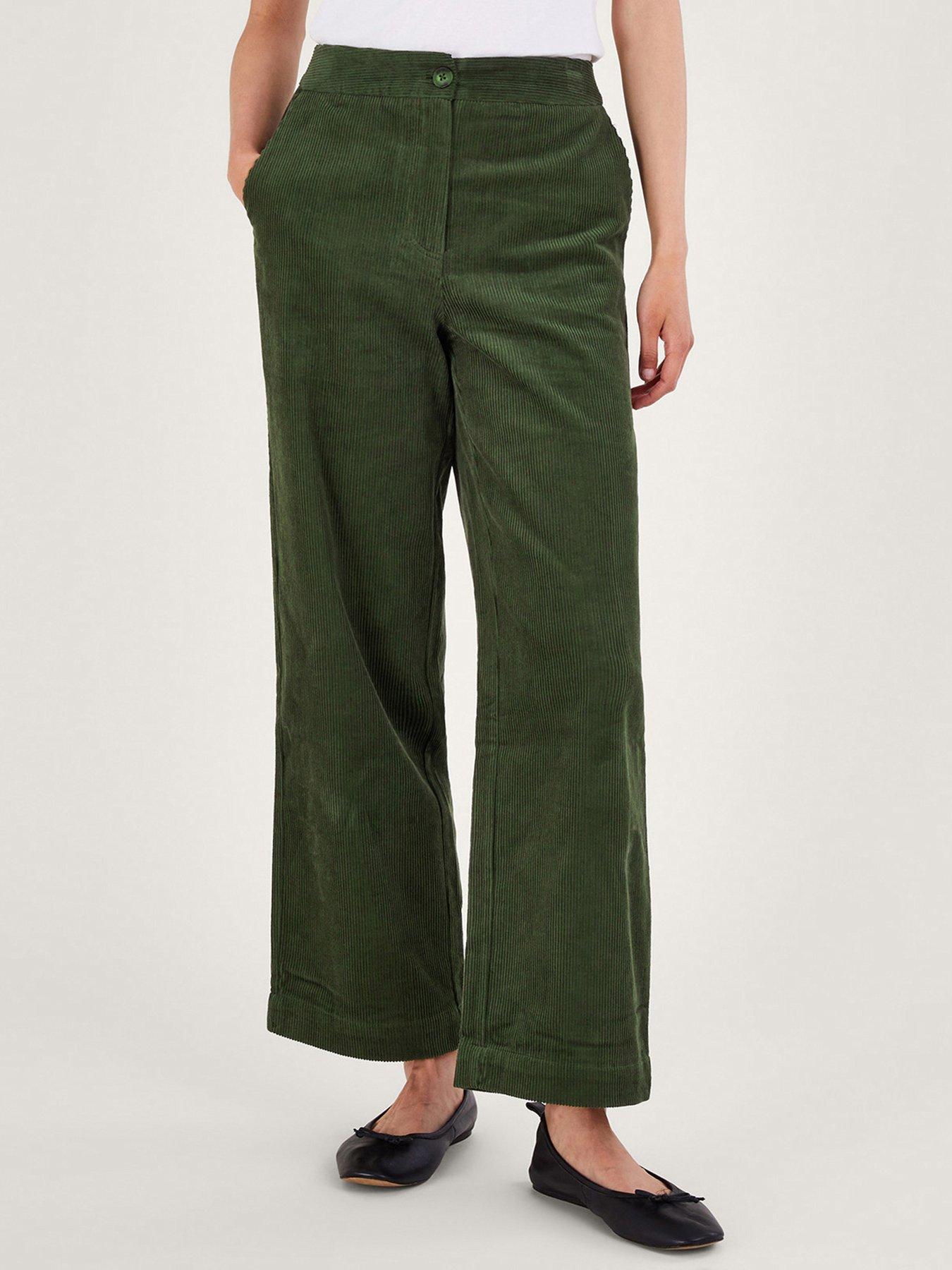 Wide leg store cord trousers womens