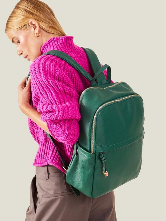 stillFront image of accessorize-soft-pu-backpack