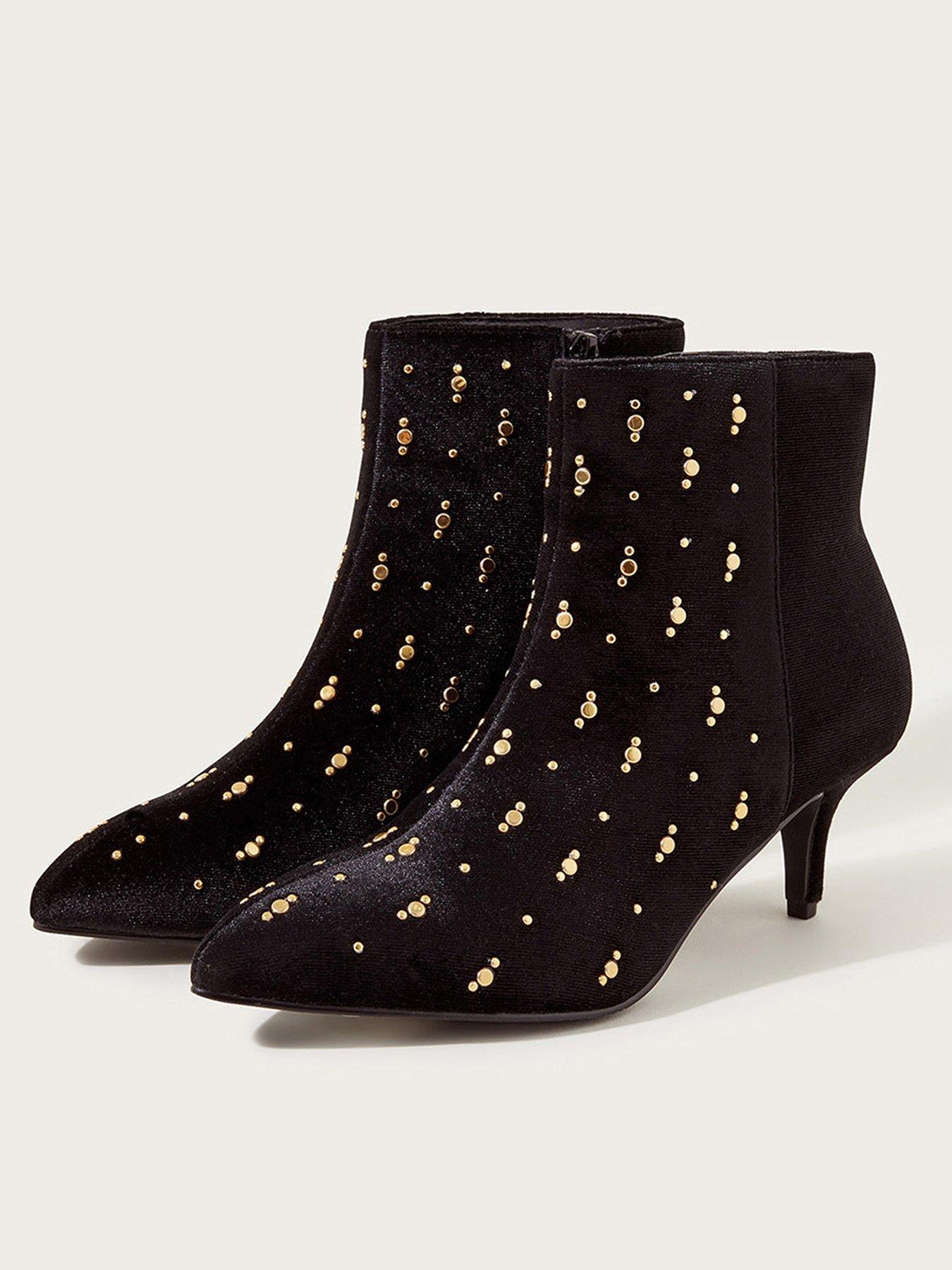 Women's studded ankle store boots uk