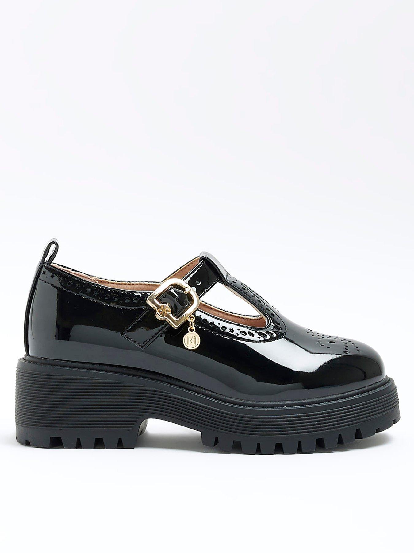 River island school on sale shoes