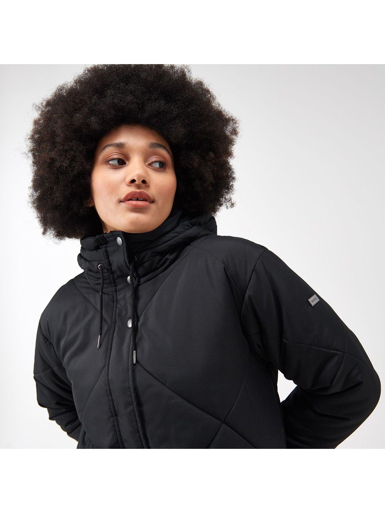 Regatta Cambrie Baffled/quilted Jackets - Black | Very.co.uk