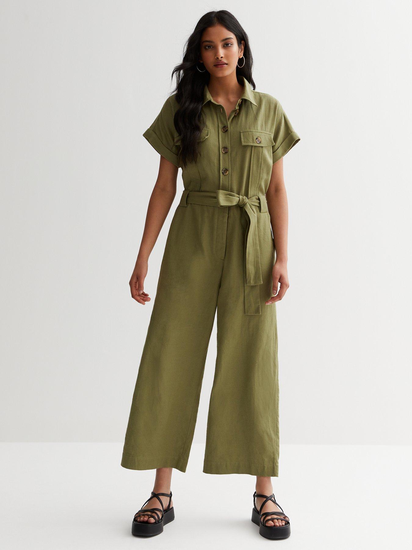 Short sleeve cheap utility jumpsuit