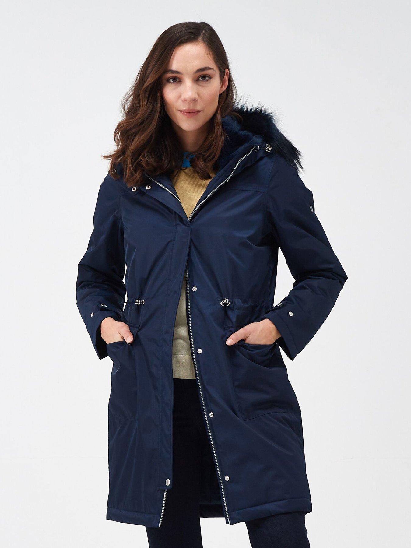 Navy jacket shop womens uk