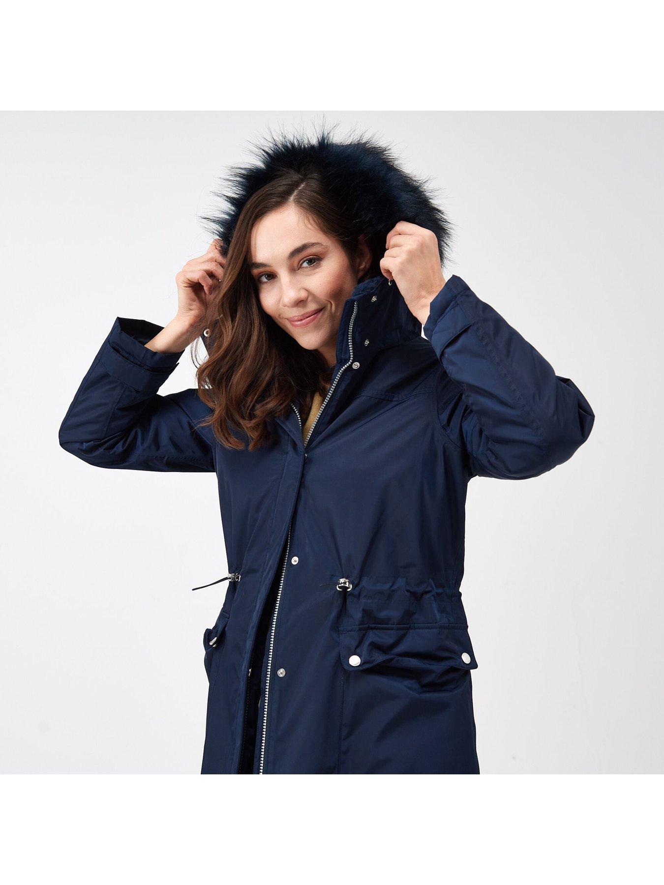 Regatta Lellani Jackets Waterproof Insulated - Navy