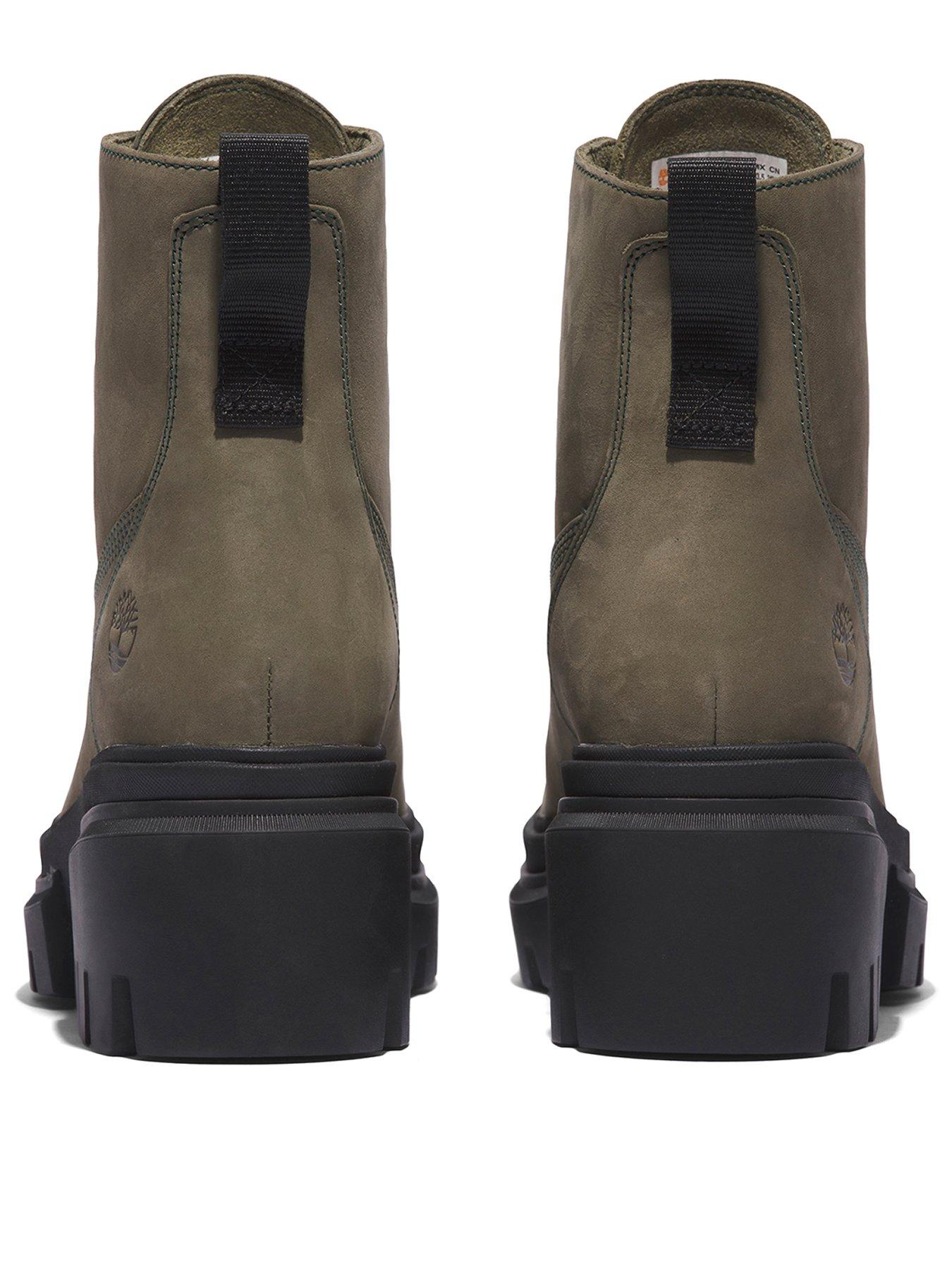 timberland green chelsea boots