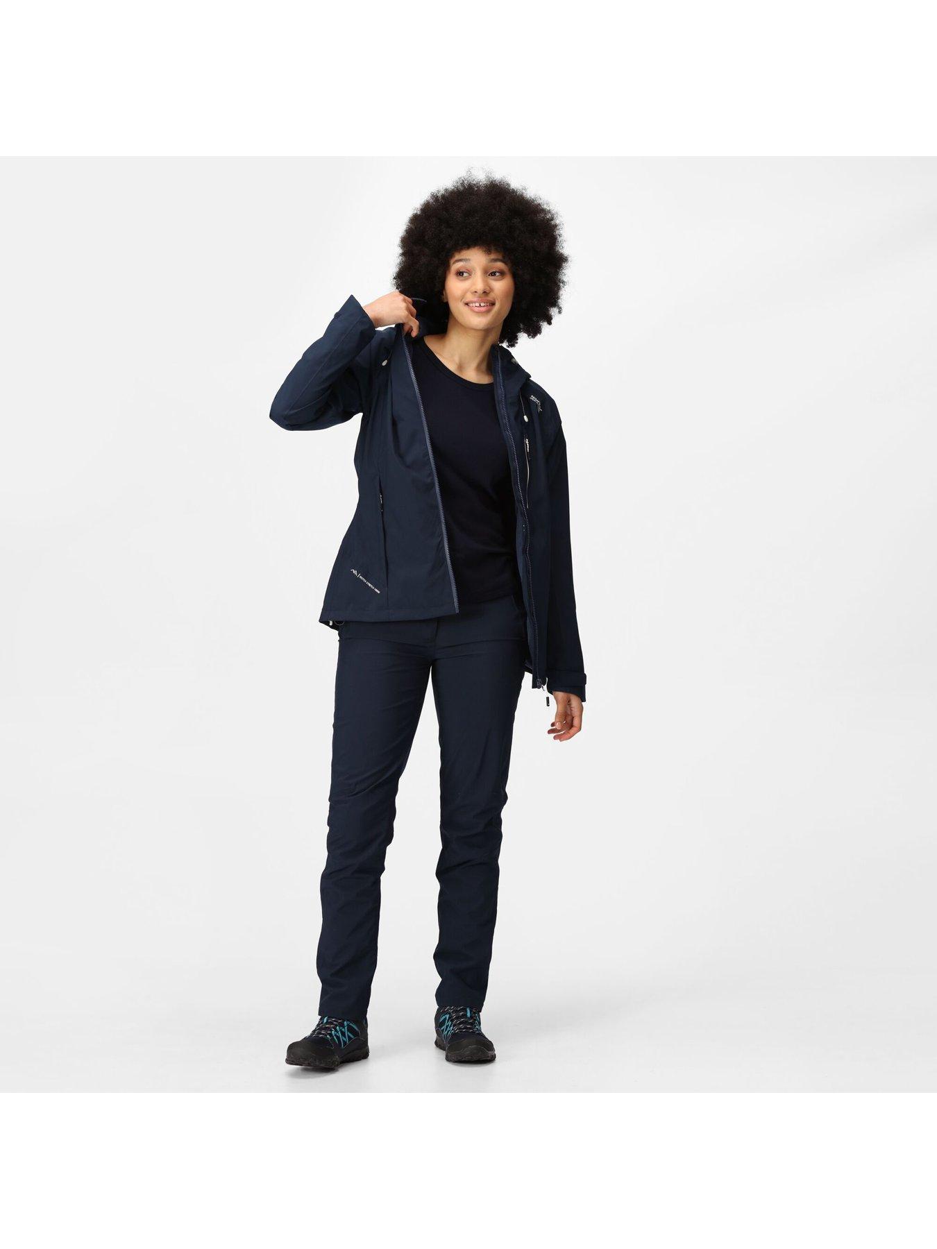 Image 3 of 6 of Regatta Birchdale Waterproof Shell - Navy