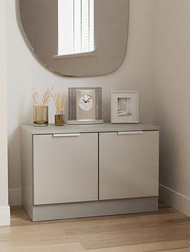 Product photograph of Swift Adair Ready Assembled 2 Door Compact Sideboard from very.co.uk
