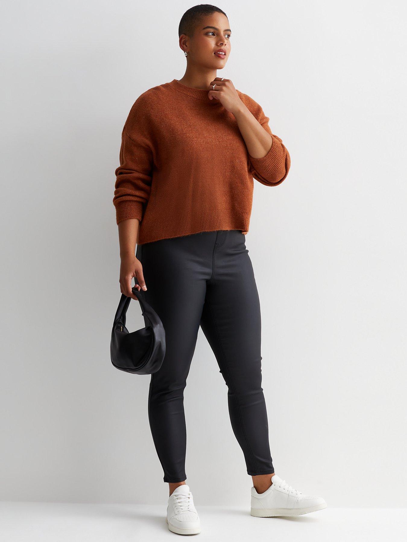 Mid rise hot sale black jeggings