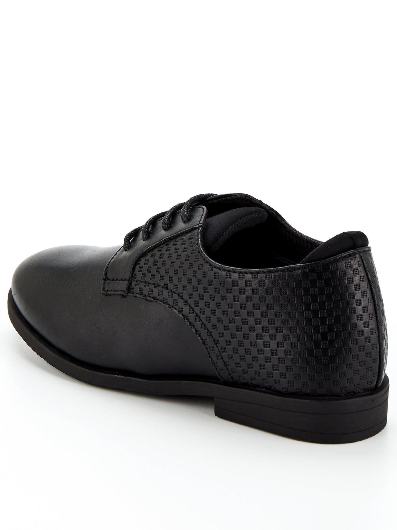 River island store boys black shoes