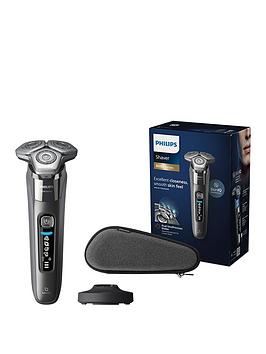 Philips Series 8000 Wet  Dry Men'S Electric Shaver With Pop-Up Trimmer, Travel Case, Charging Stand  Groomtribe App Connection- S8697/35