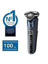 Image thumbnail 2 of 7 of Philips Series 5000 Wet &amp; Dry Men's Electric Shaver with Pop-up Trimmer, Charging Stand &amp; Travel Case - S5885/35