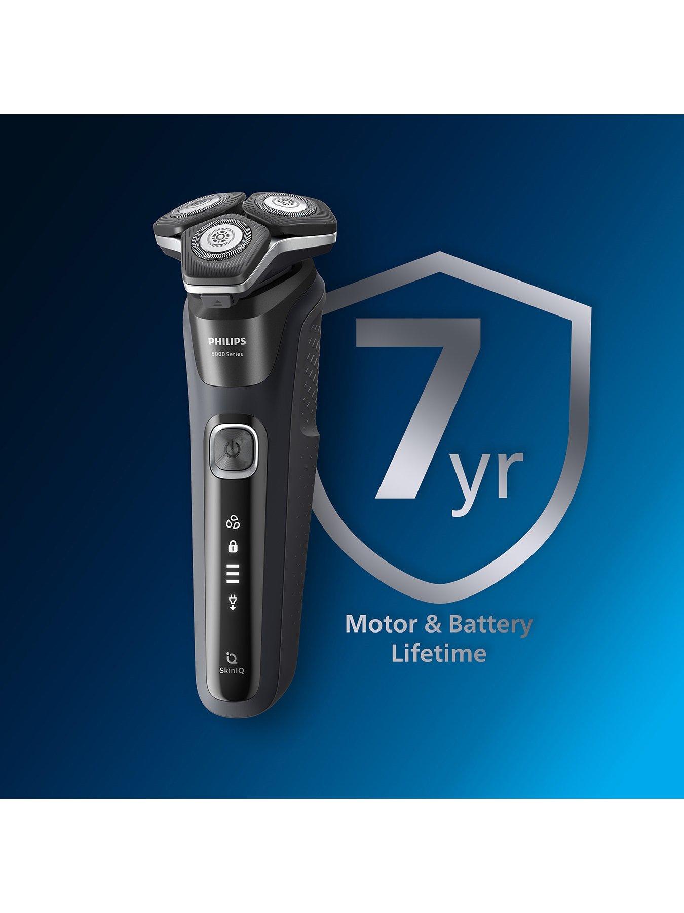 Image 5 of 7 of Philips Series 5000 Wet &amp; Dry Men's Electric Shaver with Pop-up Trimmer, Charging Stand and Full LED Display - S5898/25