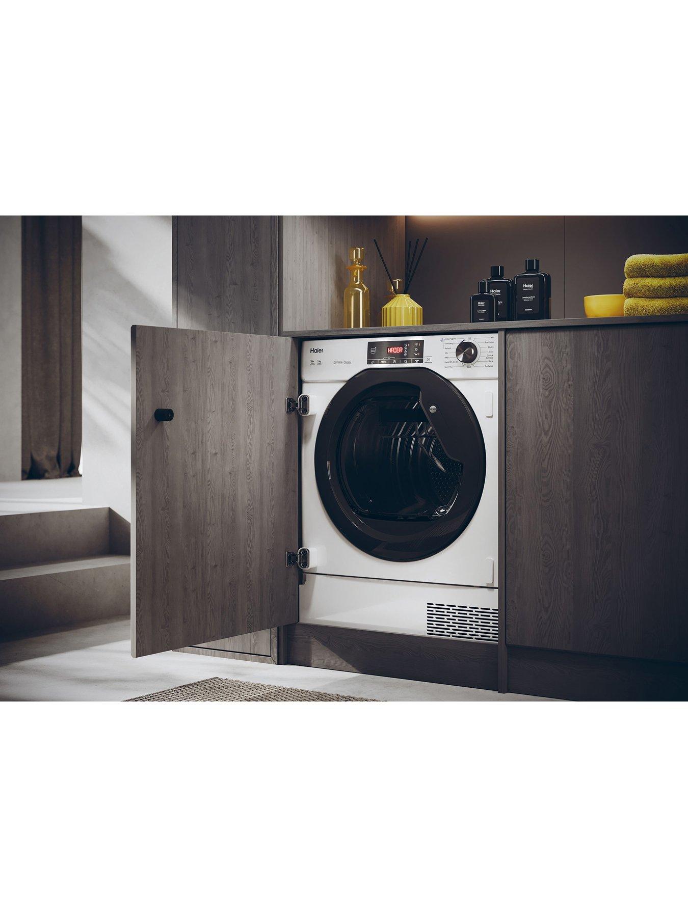 Image 4 of 8 of Haier Series 4 HDBI H7A2TBEX-80 Integrated 7kg Heat Pump Tumble Dryer, WiFi enabled, A++