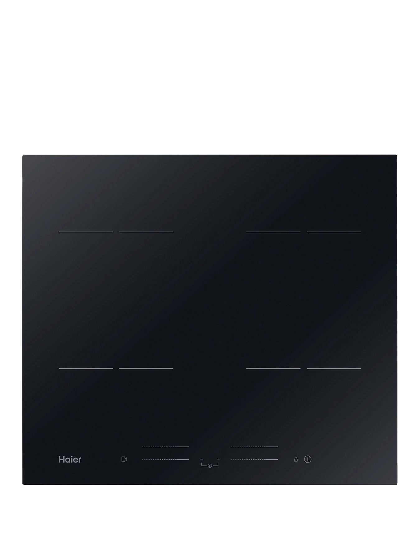 Haier Series 4 HAISJ64MC 59cm Wide Induction Hob, 4 Cooking Zones - Black