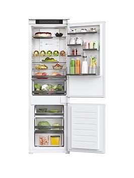 Product photograph of Haier Hbw5518ek Integrated 70 30 Frost Free Fridge Freezer Wifi Enabled E Rated - White - Fridge Freezer With Installation from very.co.uk