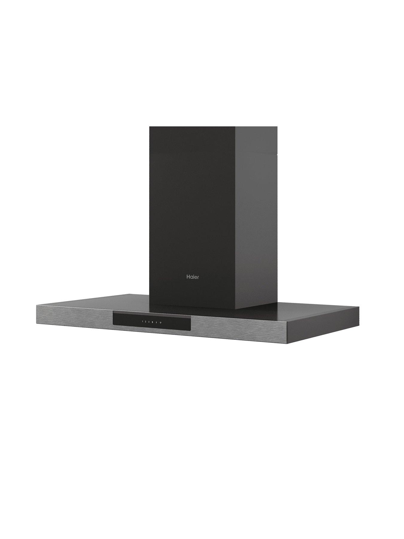 Hotte Aspirante Haier 90 Cm I-Link - 746 M³/h - WIFI - 4 Vitesses - Silencieuse 64 DB - Filtres Carbone Et Aluminium