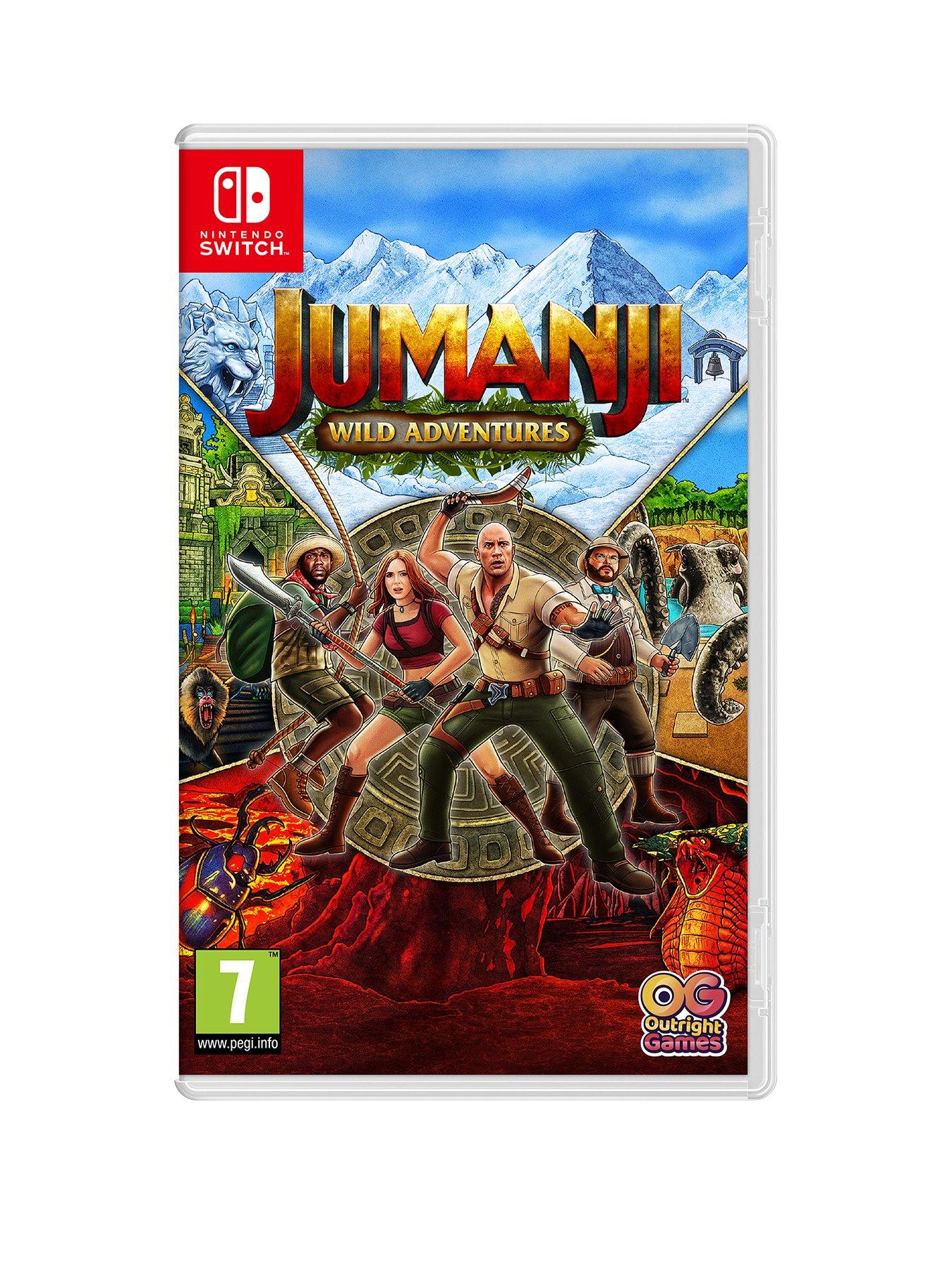 Nintendo Switch Jumanji Wild Adventures Very