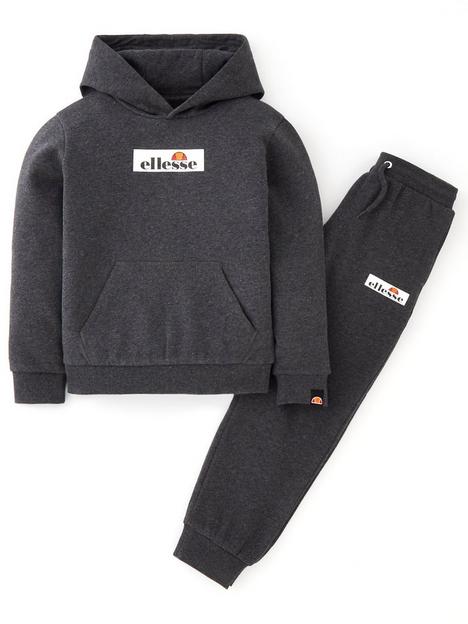 ellesse-younger-boys-oppon-hoodie-tracksuit